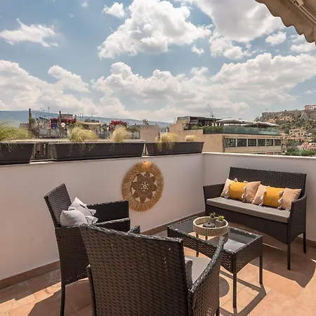 Majestic Penthouse W Acropolis View Апартаменты