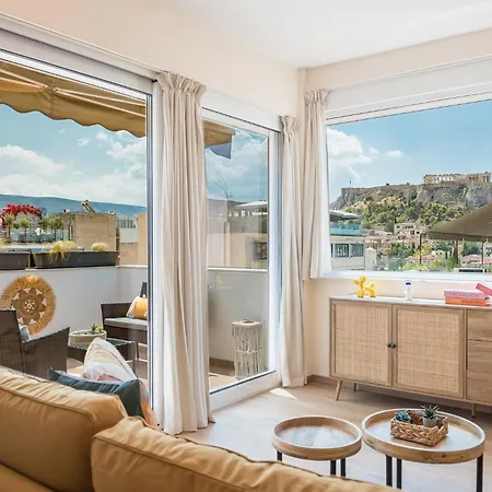 Апартаменты Majestic Penthouse W Acropolis View Афины