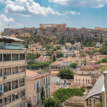 Majestic Penthouse W Acropolis View Афины